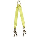 Boxer Tow Straps V Bridle 3a X 24a With Rtj Cluster Hooks Recovery Strap Rollback Car Hauler Towing A B S 16 200lbs 