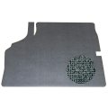 Inline Tube Replacement For 1971-72 Chevrolet Chevelle Vinyl Trunk Mat Aqua Blue And Black Herringbone Felt Backing 1pc 