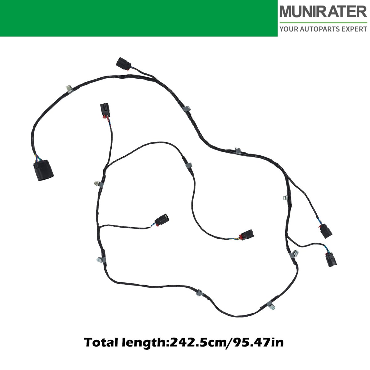 Front Fascia Wiring Harness Replacement For Grand Cherokee 2016-2022