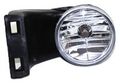 Left Fog Light Assembly For 1999 To 2002 Dodge Ram Pickup Driver Side Halogen Lamp Part Number 19-5558-00 Ash Gray Painted 