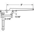 H 3914 9 In Diecast Bronze Surface Mount Left Hand Casement Operator With Matching Crank Handle For Wood Window Frames