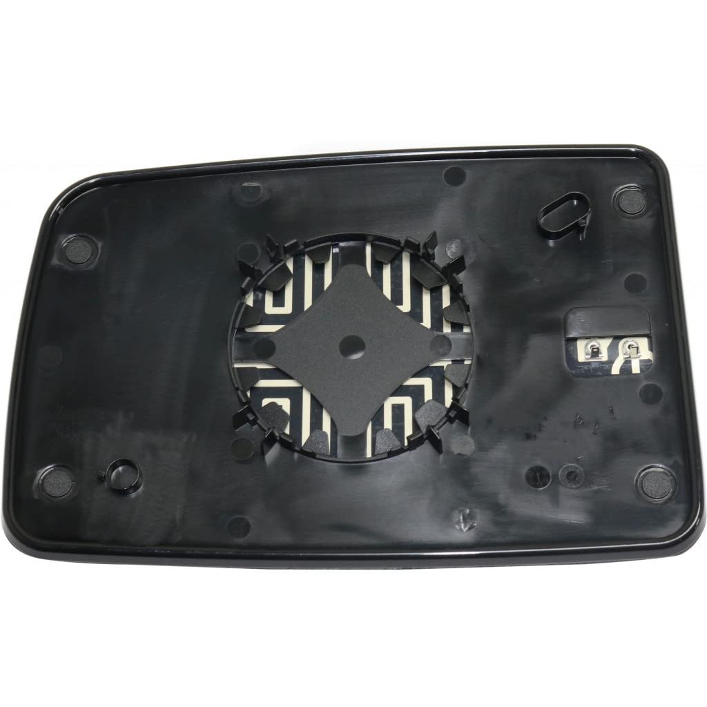 Heated Passenger Side Mirror Glass For Ford Expedition 2003 2004 2005 2006 Convex With Backing Plate Part Number 2l1z17k707ab