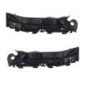Front Bumper Cover Support Pair For Ford Explorer 2011 2012 2013 2014 2015 Driver And Passenger Side Outer Pom Plastic 