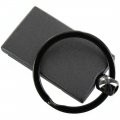 Au-tomotive Gold Two Tone Rectangular Key Chain For Ford F-250 Gunmetal