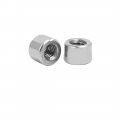 Uxcell M3 Round Connector Nuts 304 Stainless Steel Coupling Nut 4 2mm 0 16inch Length Pack Of 20