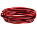 Red Black Wire 2pin Extension Cable Cord 26 Awg Parallel Tin Plated Copper 5m Length For Led Strip Light 
