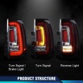 Led Tail Light Right Passenger Side Rear Lamp Assembly For Gmc Yukon And Xl 2015 2016 2017 2018 2019 2020 Denali Sle Slt Red