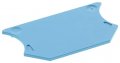 Weidmuller 1050080000 Accessory Din Rail Terminals End Plate Light Blue-6pack 