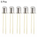 Uxcell 5pcs Photosensitive Diode Photodiodes Light Sensitive Sensors 5mm Round Head Receiver