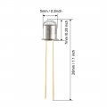 Uxcell 5pcs Photosensitive Diode Photodiodes Light Sensitive Sensors 5mm Round Head Receiver