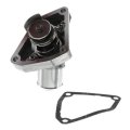 A-premium Engine Coolant Thermostat Housing Assembly Compatible With Infiniti Fx35 G35 2003-2007 Qx4 Nissan 350z Pathfinder