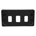 Front License Plate Bracket Plastic Mechanics Choice For 13-15 Chevrolet Spark Quality 