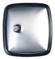 6-1 2 X 6 Convex Rear Stud Mirror Ss 1 Pk 