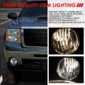 Auto Dynasty Pair Of Clear Lens Bumper Driving Fog Lights Wiring Kit Switch Compatible With Gmc Sierra 1500 2500 3500 07-14