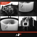 Hvac Heater Blower Motor And Resistor Assembly For Saab Vehicles 9-3 2008-2009 2-pc Set