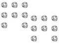 16 Wheel Flange Nuts 3 8 -24 For Polaris 2011-2013 Ranger Crew 500 2016 570-6 