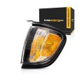 Toyota Tacoma 2001 2004 Side Marker Light Assembly Driver Black Amber And Clear Lens Part To2520163 81620 04090 C0