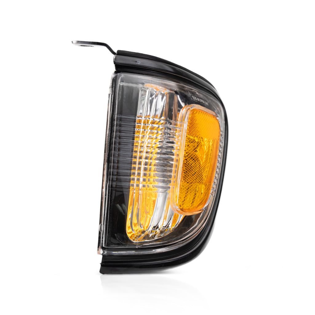 Toyota Tacoma 2001 2004 Side Marker Light Assembly Driver Black Amber And Clear Lens Part To2520163 81620 04090 C0