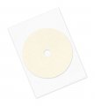 3m 2364 Performance Masking Tape Rubber Adhesive Crepe Paper Tan 4 5 Diameter Circles With 0 625 Holes Pack Of 100 