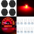 Ocpty 4 Pcs X27 168 Instrument Cluster Gauge Stepper Motor Kit With 10 7mm For Mini Light Bulbs Chevy Silverados Tahoes Yukons