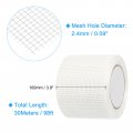 Uxcell Drywall Tape 1pcs 3 9 X 98ft Fiberglass Repair Self-adhesive Mesh Fiber Joint For Wall Crack Seam Patch