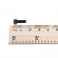 Uxcell M4x12mm Hex Socket Thin Head Cap Screw Bolts 12 9 Grade Carbon Steel 50pcs