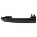 Door Handle Exterior Driver Passenger Side Replacement Fit 2006-2010 For Hyundai Sonata Outside Black 