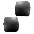 Front Tow Hook Cover Pair For Toyota Rav4 2009 2010 2011 2012 Driver And Passenger Side Matte Black Pp Plastic Replacement 