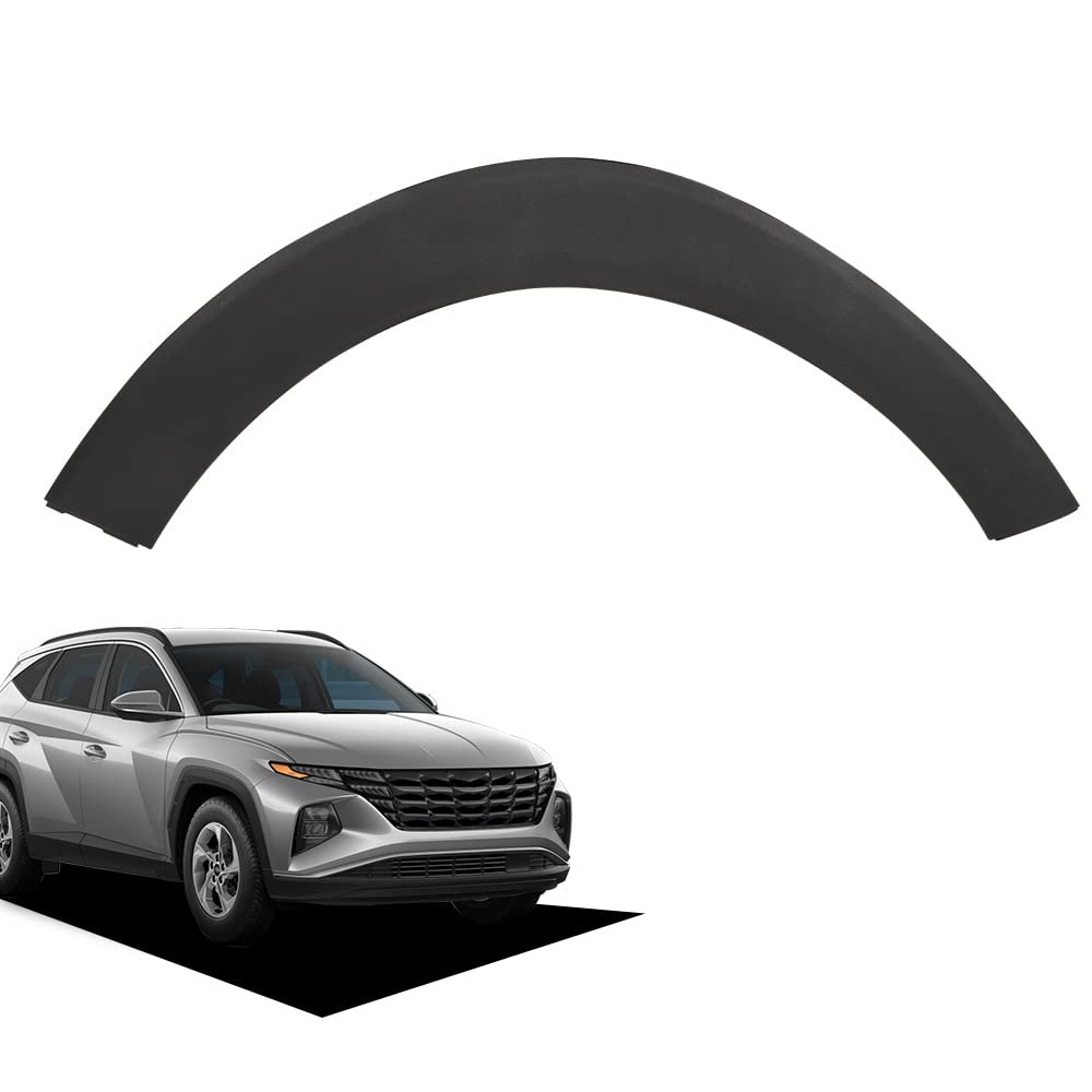 Front Right Fender Flare For Hyundai Tucson 2016 2017 2018 2019 2020 Passenger Side Wheel Arch 87712d3000ca Black Pp Material