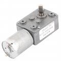 Uxcell Dc 12v 2rpm 6mm Shaft High Torque Worm Gear Box Reduction Motor