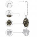 Day Of The Dead Halloween Cat Sugar Skull Car Pendant Rear View Mirror Hanging Accessories Interior Rearview Necklace For