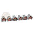 6 X Nippon Denso Fuel Injector Connector Helix 1jz 2jz Toyota W Out Wire Top 