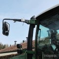 2 Pcs Kit 9 X 7-1 4 Convex Mirror With Stainless Steel Mounting Clamps Fits Universal Tractor Loader Rtv Utv
