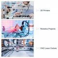 Uxcell 8set Inside Corner Bracket Gusset Kits 58x58x29mm 3060 Angle Connector For 3030 Series Aluminum Profile Silver 32 X