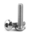 170pcs M4 Stainless Steel Ss304 Hex Socket Button Head Bolts Screws Nuts Assortment Kit With Storage Box
