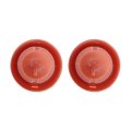 Autokay Hydraulic Power Steering Pump Red Reservoir Cap Plug Cover Fit For Honda Acura Pack Of 2