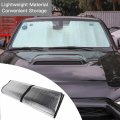 Rt-tcz For 4runner Windshield Sunshade Visor Shade Front Window Toyota Trd Pro Off-road 2017 2018 2019 2020 2021 2022 2023 2024