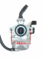 19mm Carb Carburetor With Right Hand Choke For 50cc-110cc Atv Dirt Bike Go Kart Go-karts Pit 4 Wheeler Quad Bikes