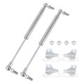 255mm 10 04 Gas Struts 45lb 200n Springs Silver Tone Stainless Steel 2 Set Rv Car Toolbox Lid Storage Box Cover Cabinet Door 