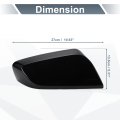 Car Rear View Right Passenger Side Mirror Cover Cap Replacement Gloss Black For Chevrolet Impala 2014-2020 Guard Covers