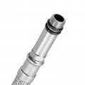 Uxcell 24 Inch Long Faucet Supply Line Connector 2pcs G1 2 Female Compression Thread X M10 Male Braided 304 Stainless Steel