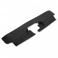 Kuafu Radiator Air Baffle Cover Compatible With 2003-2007 Chevrolet Silverado Gmc Sierra 1500 2500hd 3500 Upper Deflector Black