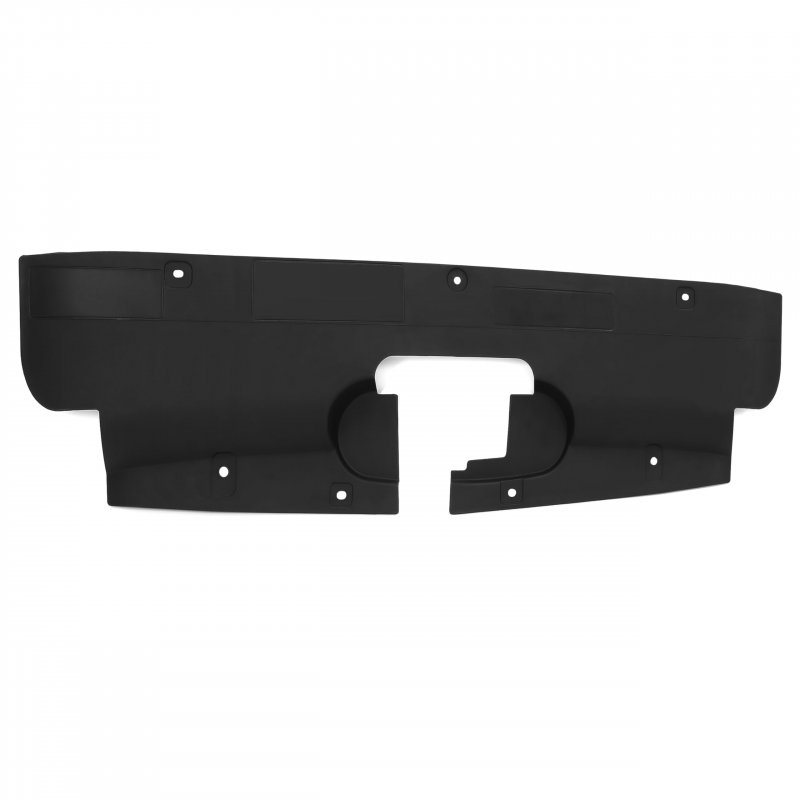 Radiator Air Baffle Cover For 2003-2007 Chevrolet Silverado And Gmc Sierra 1500 2500hd 3500 Upper Deflector Black Plastic