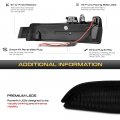 Sequential Turn Signal Vipmotoz Amber Led Strip Side Mirror Light Smoked Lens Blinker Indicator Lamp For Mercedes-benz W204