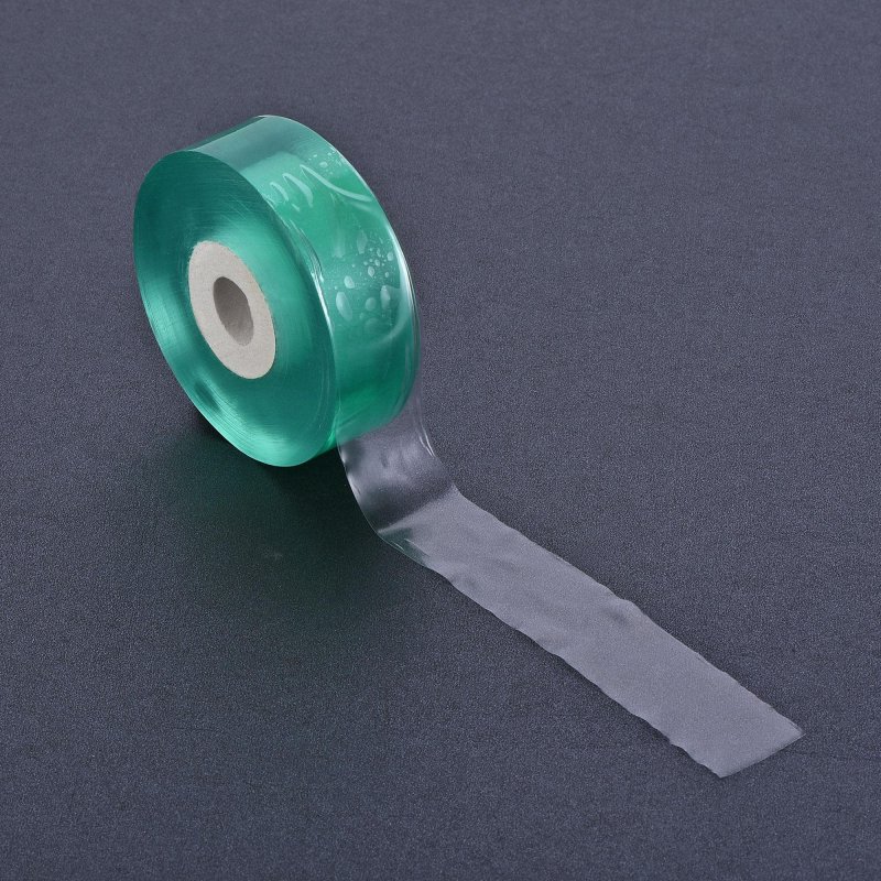 Grafting Tape Pe Stretchable Self-adhesive Film 20 25 30mmx100m For Garden Plants Trees Green 1 Set