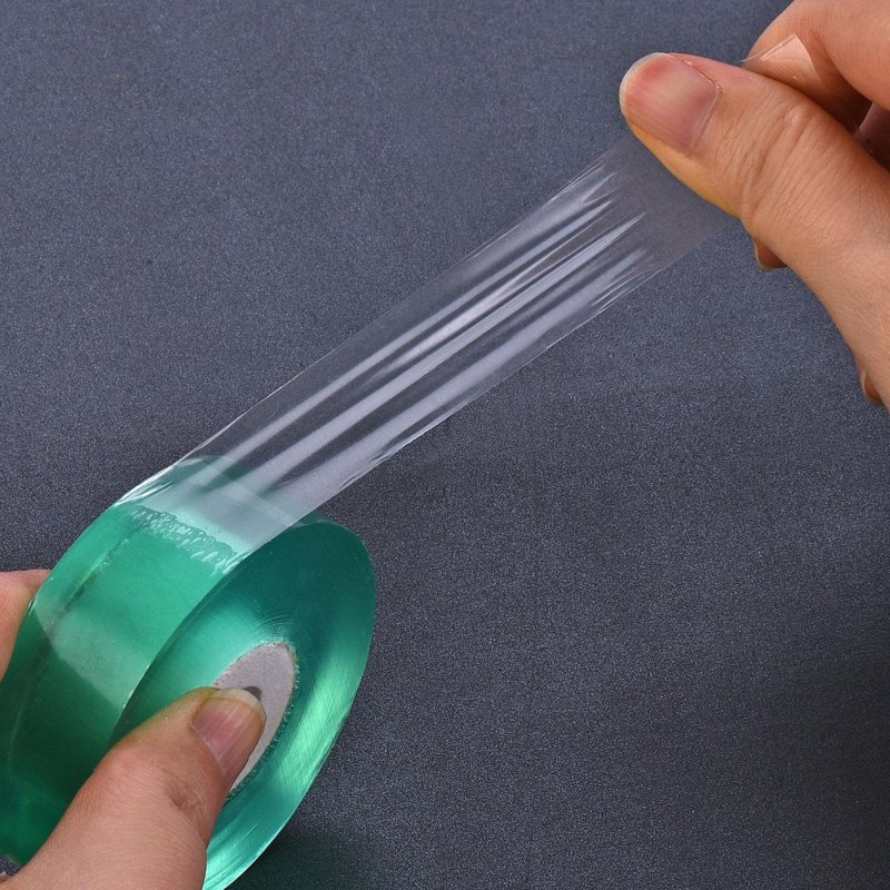 Grafting Tape Pe Stretchable Self-adhesive Film 20 25 30mmx100m For Garden Plants Trees Green 1 Set