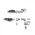 1 Set Gear Shift Lever W O-ring Shifter Peg In Chrome For H-d 1991-2017 Dyna Fld Fxd Fxdf P N Mt268-017 Mt216-101-cd 