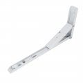 Uxcell 12-inchx5 Inch L Shaped Metal Right Angle Folding Table Shelf Bracket