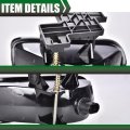 G-plus 2000-2006 Gmc Yukon Yukon Xl Front Bumper Fog Light Driver Passenger Side Clear Lens Lamps Pair