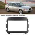 Yctze Car Stereo Radio Fascia 2din Abs Audio Cd Dvd Modified Panel Frame For Sonata 2006